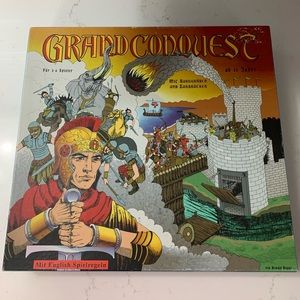 GRAND CONQUEST BOARD GAME (GERMAN BOX EDITION) English Rules Included 2005
